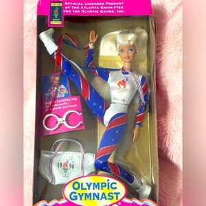 Vintage Olympic Gymnast Barbie® Doll + Original Box
